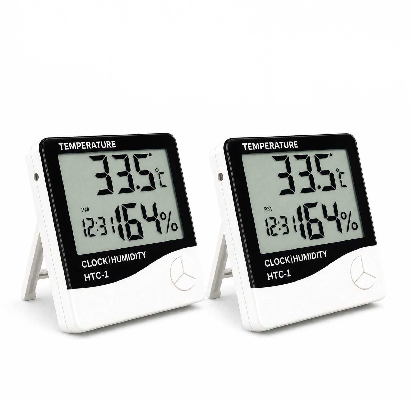 corelab scientific Digital Thermometer Hygrometer Indoor Temperature & Humidity Meter (Pack Of 2) Test Indicator-picture-11