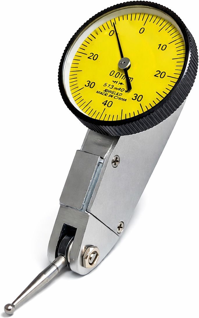 adawat Dial Gauge Test Indicator Measuring Tool with Dovetail Rails, 0-40-0, 0.01mm Dial Indicator-picture-14