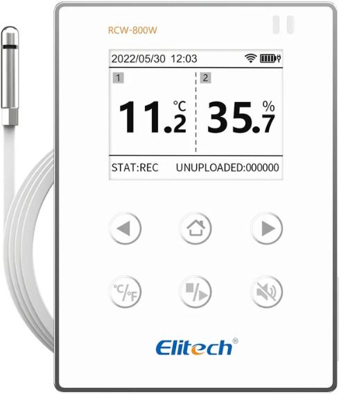 elitech RCW-800W Wi-Fi Temperature and Humidity Data Logger Test Indicator-picture-12