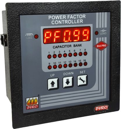 pyro Pyro- Automatic Power Factor Controller- 12 Banks Test Indicator-picture-28