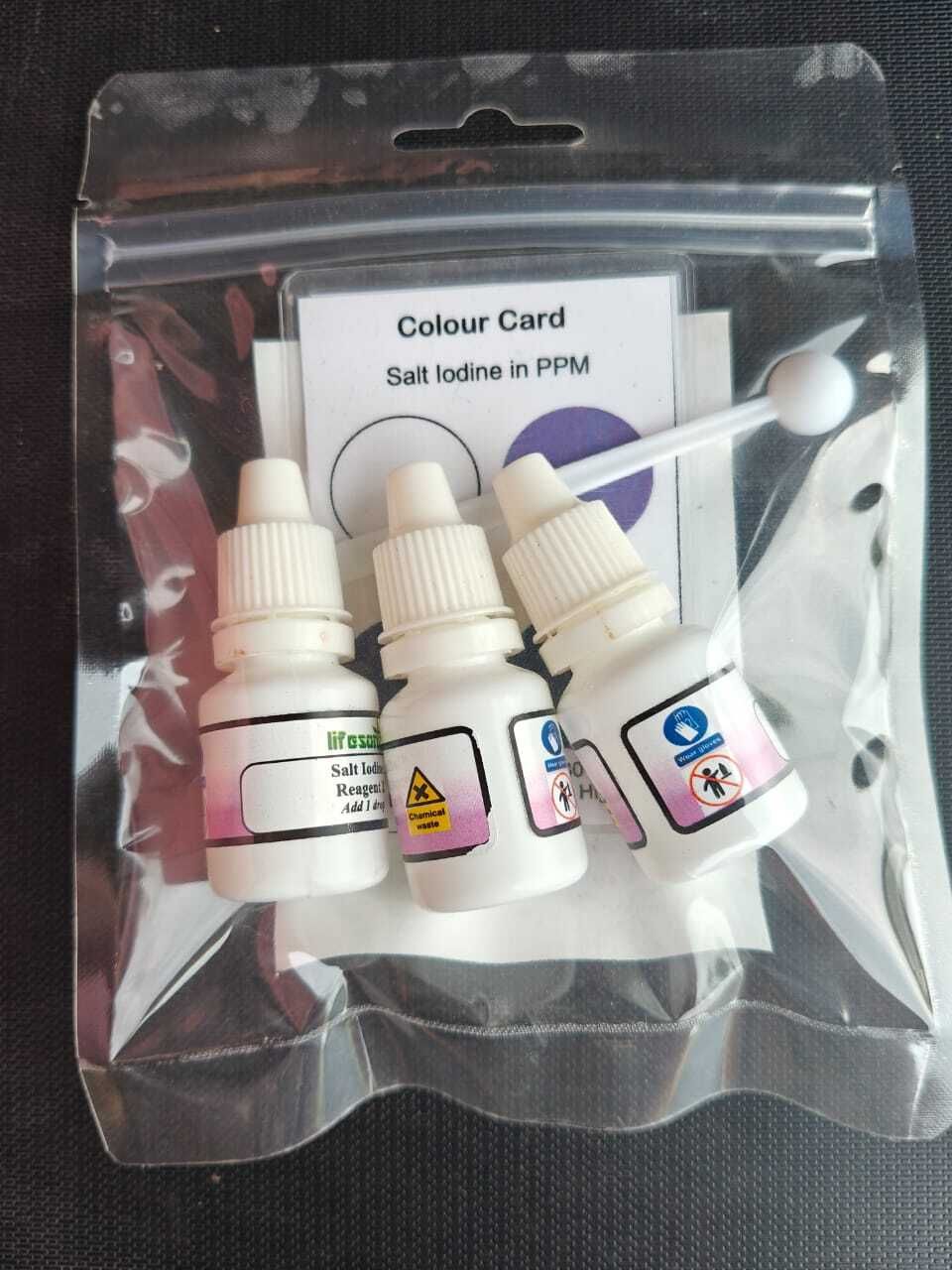 Lifesonic Salt Iodine Test Kit/ Iodine Test Indicator-picture-40