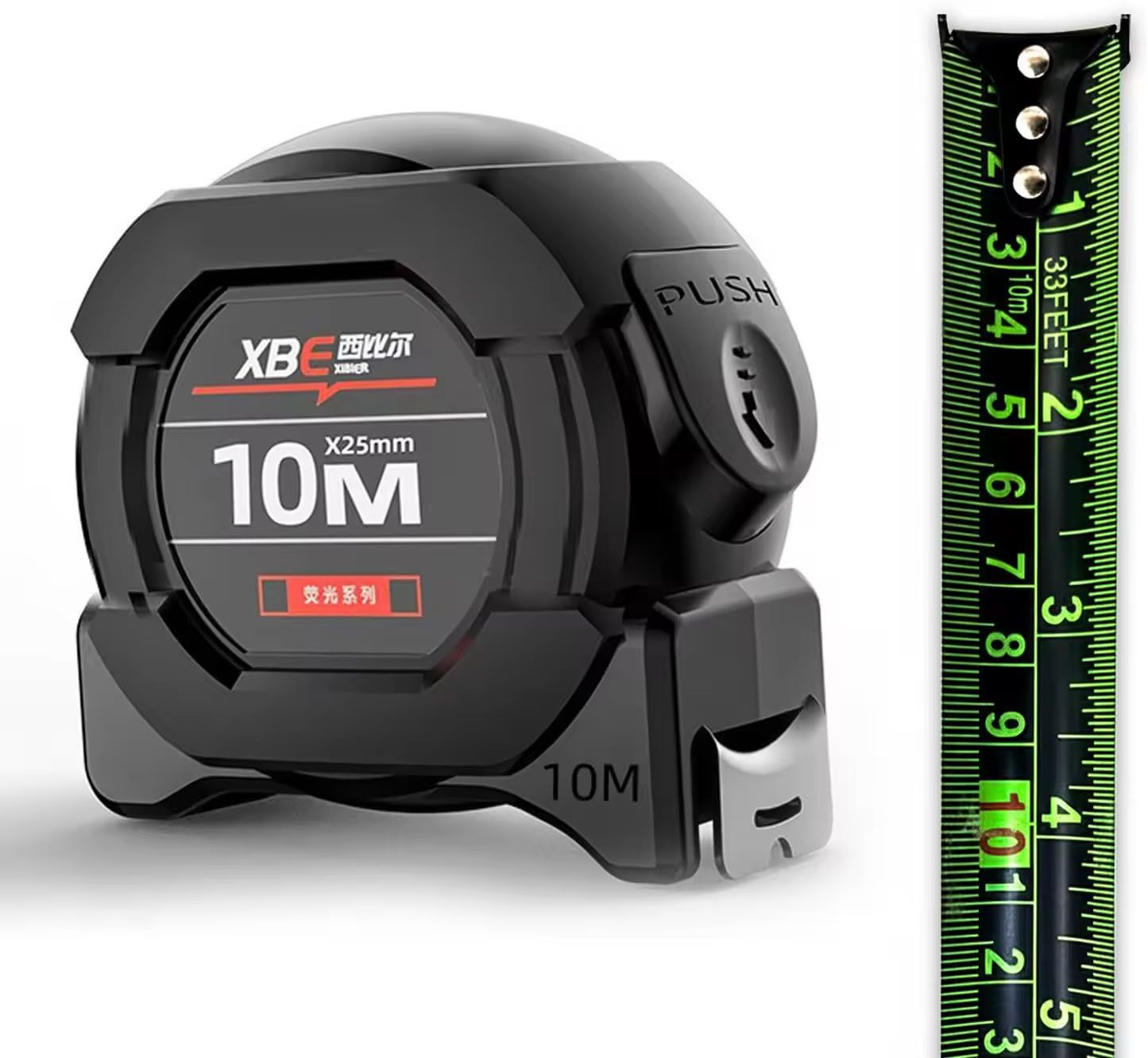 10 Meter Measuring Tape with Auto-Locking and Retractable Heavy Duty Unbreakable Measurement Tape-image-36