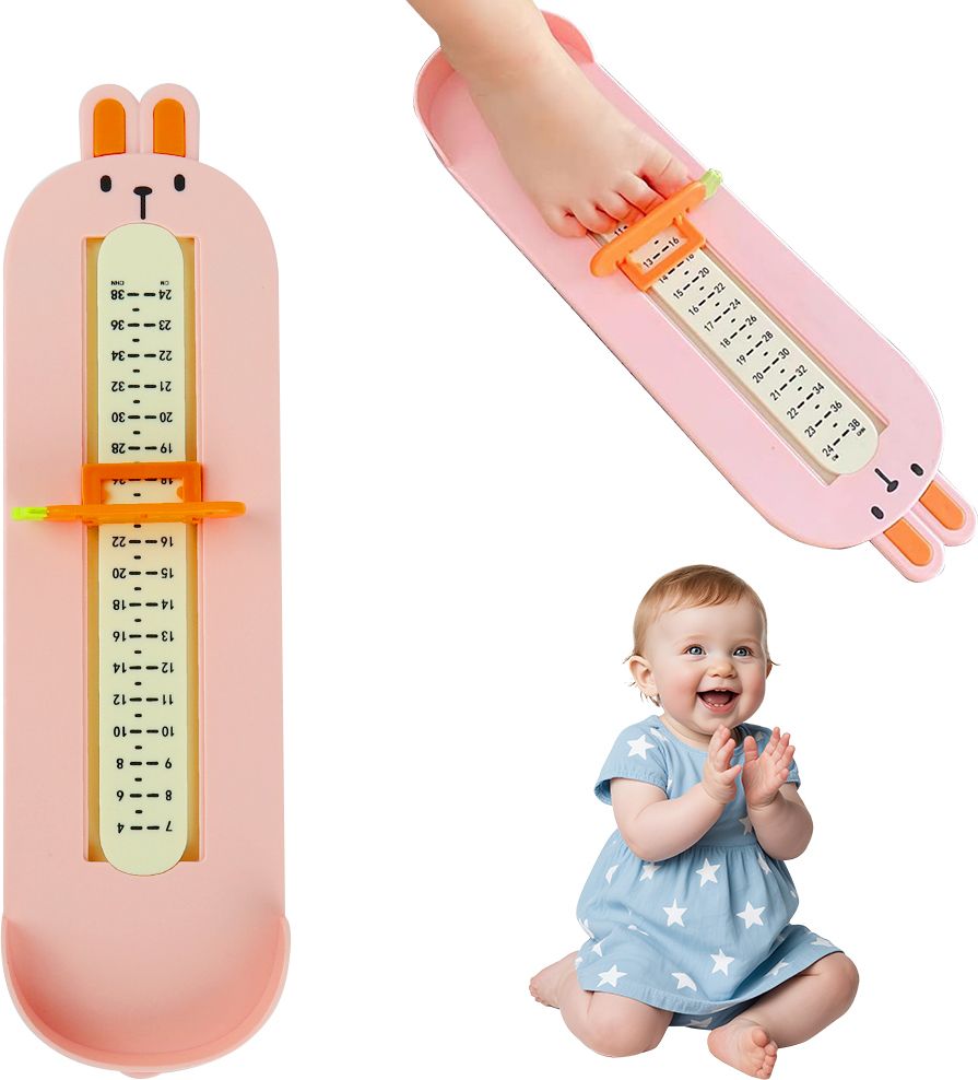 gustave Kids Foot Length Measuring Gauge Tool Measuring Scale Cube-picture-23