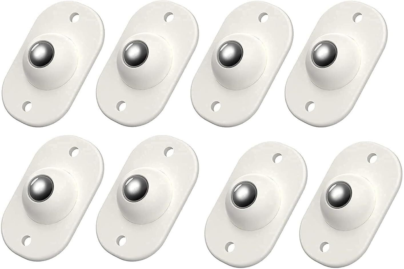 kerfora 8 Pair Mini Swivel Casters Wheels KPF2147-2 Multiple Unit Measuring Wheel image 1