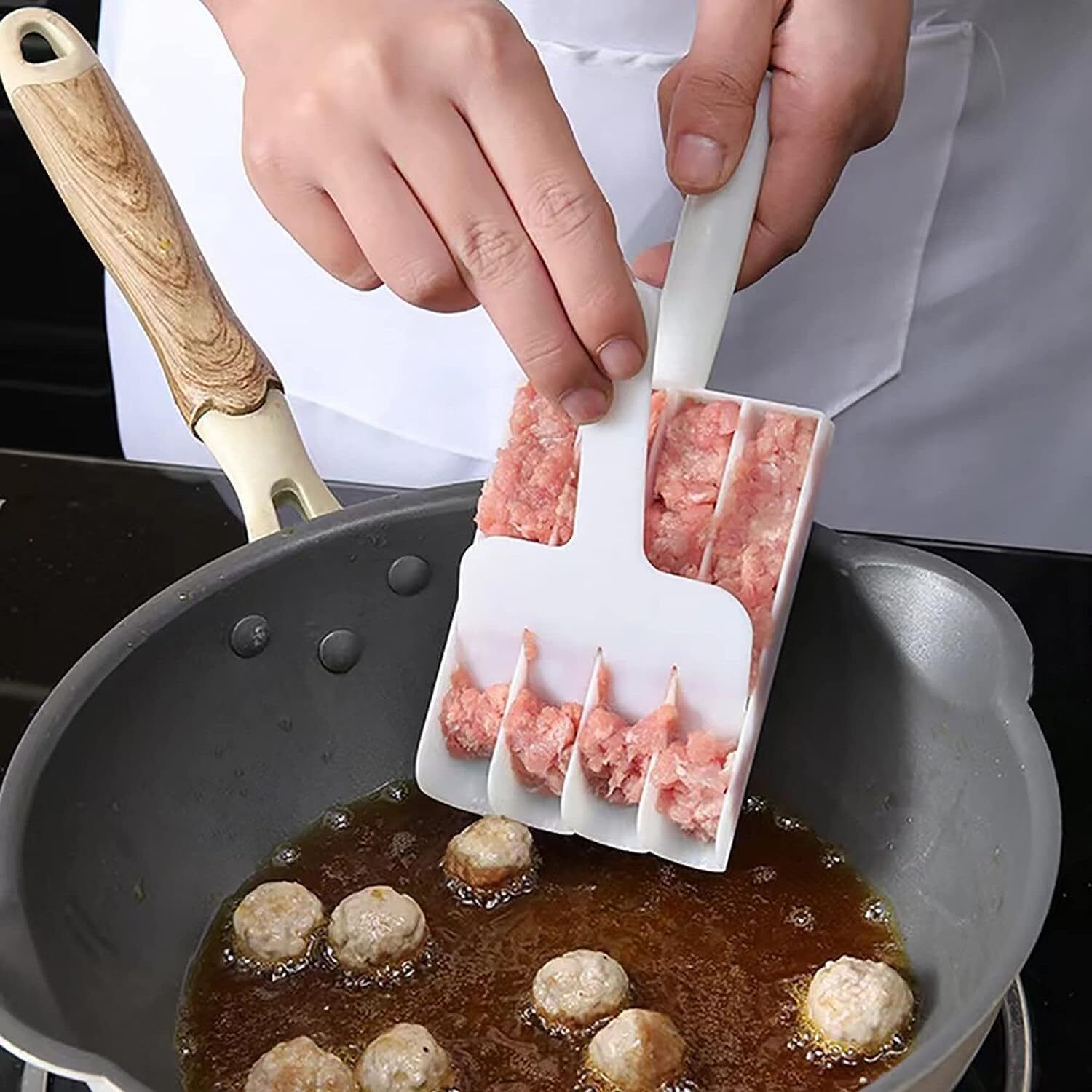 giogd Cheese Ball Rice-Meat Dumplings Meatball Maker Cake Balls Manchurian Ball Maker Plastic Rolling Meat Tenderizer-picture-19