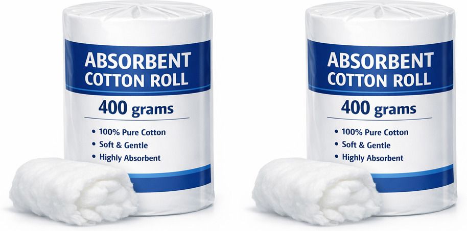 lisamed Cotton Roll(400g-2 Packs),Medical&Personal Use,Dressing,FirstAid &Beauty Care Interactive dressings Medical Dressing-picture-2