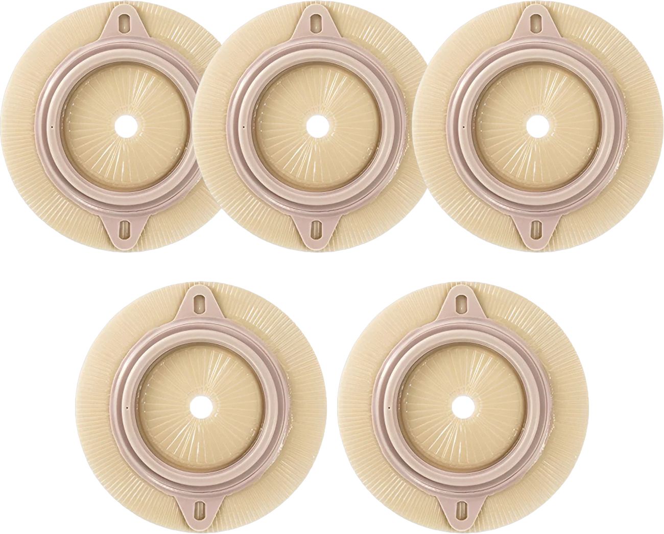 MED 1973 Ostomy Comfort Flat Skin Barrier 60mm Hydrocolloid Medical Dressing-image-36