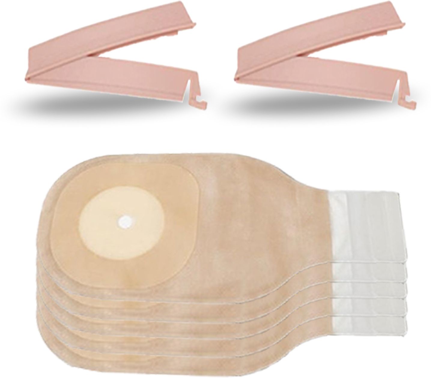 MED CP-170_CC-1005 Colostomy Bag with Leak-Proof Clamp System Films Medical Dressing-image-47
