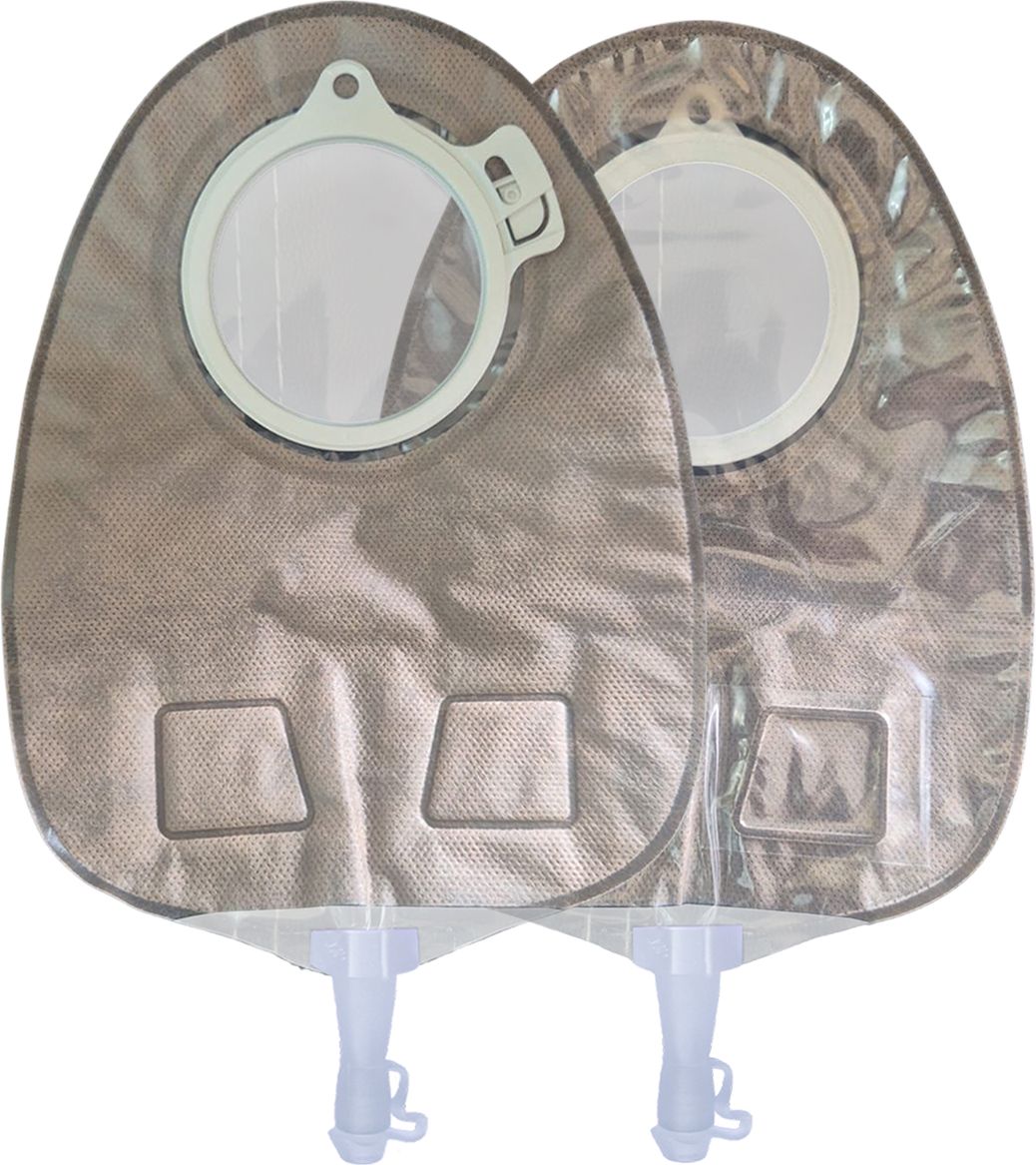 Med 11855 Two-Piece Soft-Back Transparent Urostomy Pouch 50mm (PU 250) Films Medical Dressing-image-32