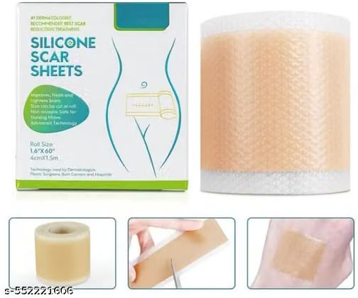 Midastra Medical Grade Silicone Scar Removal Sheet Roll 4cm x 1.5m Interactive dressings Medical Dressing-image-7