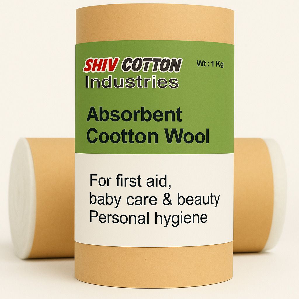 Hospital Grade Surgical Cotton Roll 500gm – High Absorbency & Soft Gauze Medical Dressing