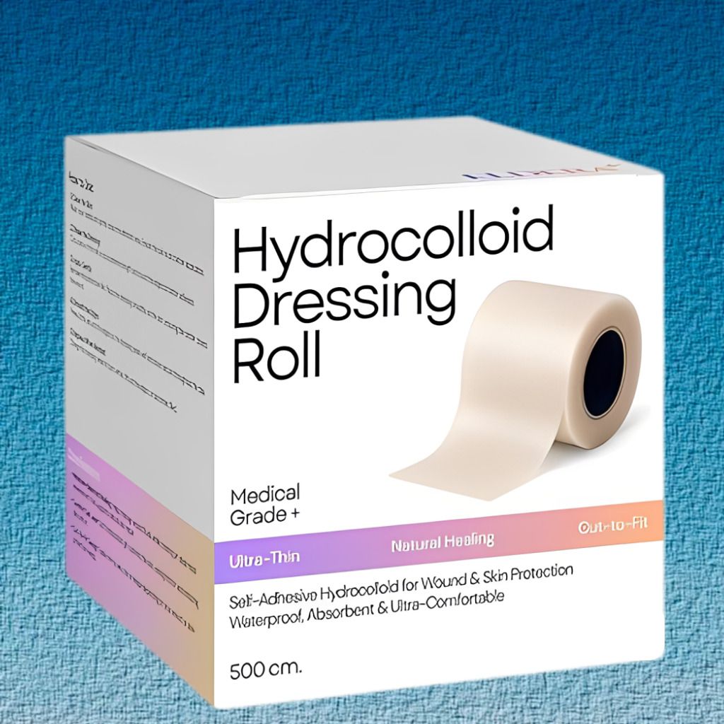 ashaka Self Adhesive Hydrocolloid Dressing Roll for Skin Recovery Care Hydrocolloid Medical Dressing-picture-3