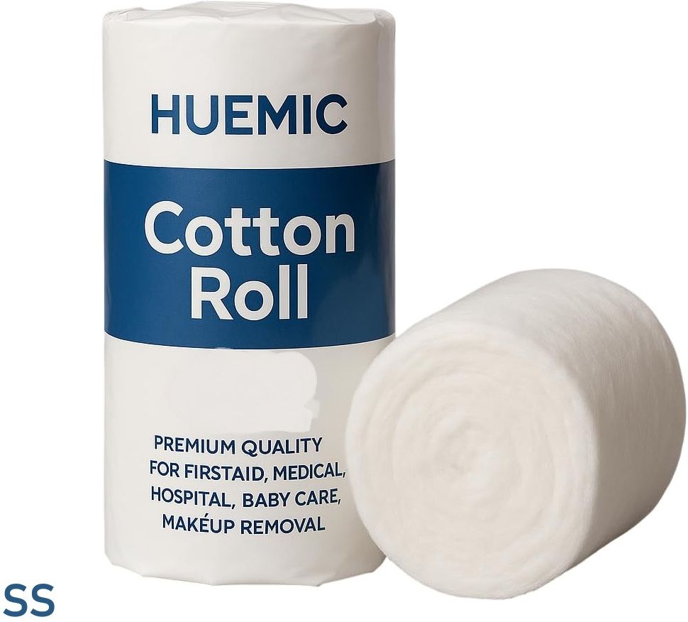 500gram Pure Absorbent Cotton Roll for Baby Care |Soft Cotton 10 Gauze Medical Dressing-image-39