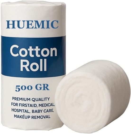 huemic Cotton Roll 500g Net Interactive dressings Gauze Medical Dressing-picture-3