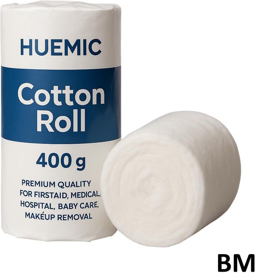 Pure Absorbent Cotton Roll for Baby Care | Cosmetic & Skincare BN Gauze Medical Dressing-image-20