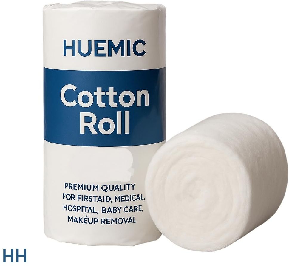 500gram Pure Absorbent Cotton Roll for Baby Care |Soft Cotton 1 Gauze Medical Dressing-image-16