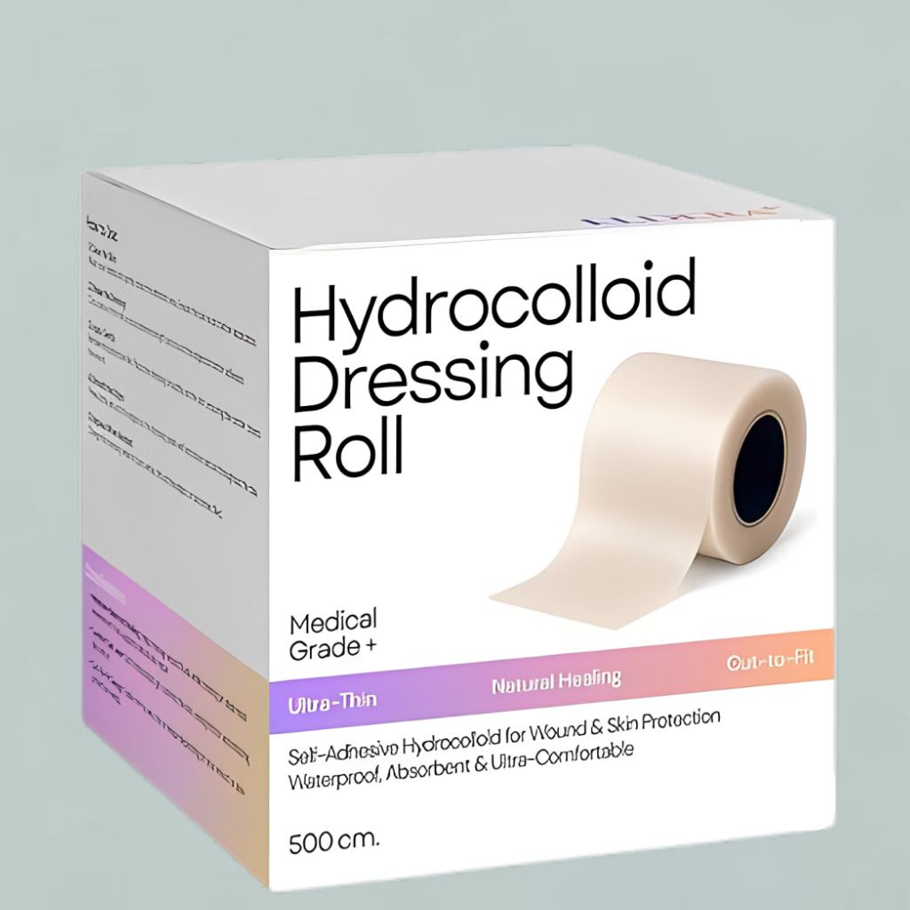 ashaka Hydrocolloid Adhesive Roll for Burns, Blisters and Minor Cuts Hydrocolloid Medical Dressing-picture-11
