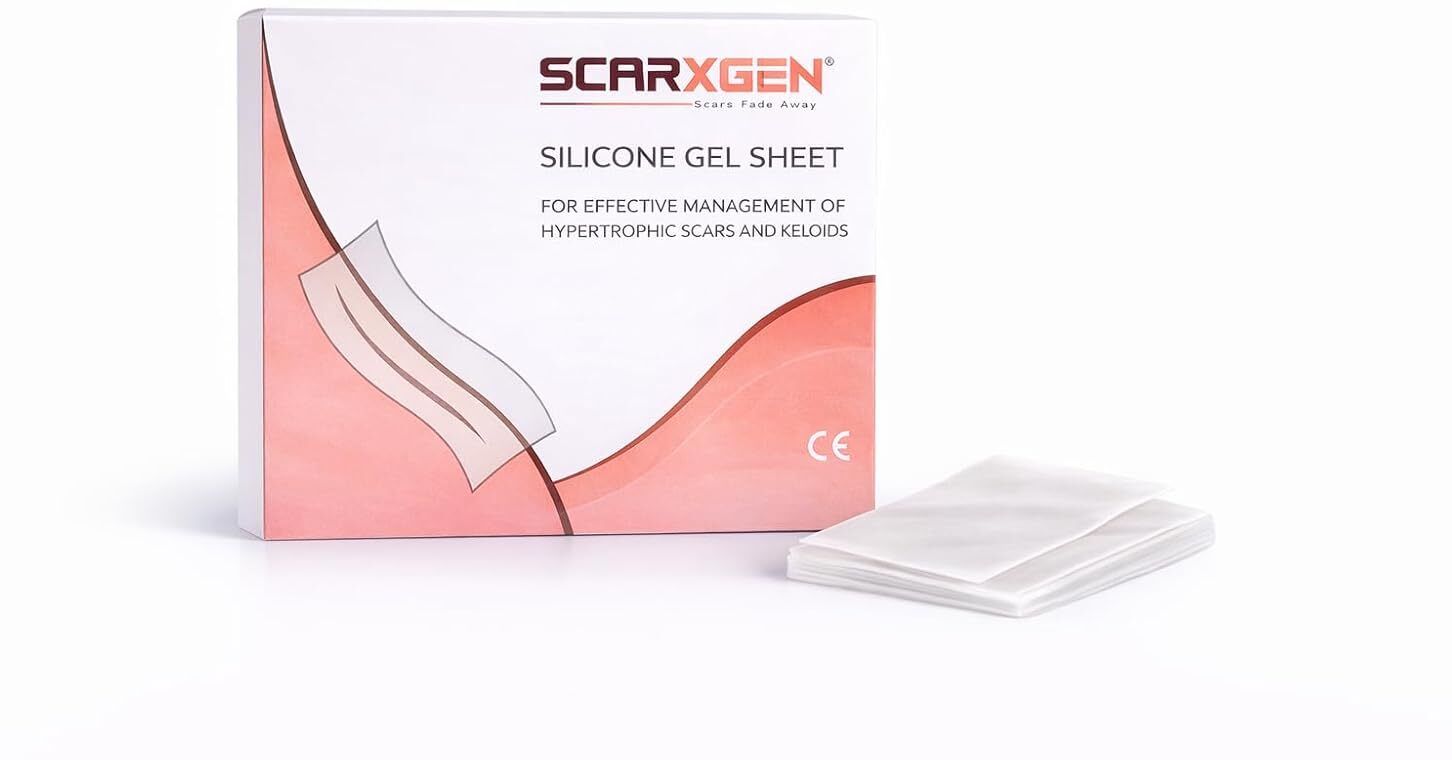 Silicone Gel Sheet 12cm x 6cm,Advanced Scar sheet for Surgery scar, Burn, Keloid Hydrogels Medical Dressing-image-49