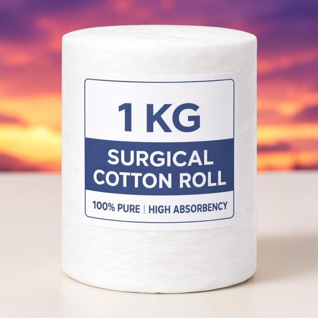 huemic 1kg Surgical Cotton Roll – High Absorbency Pure White Medical Cotton ab7 Gauze Medical Dressing-picture-25