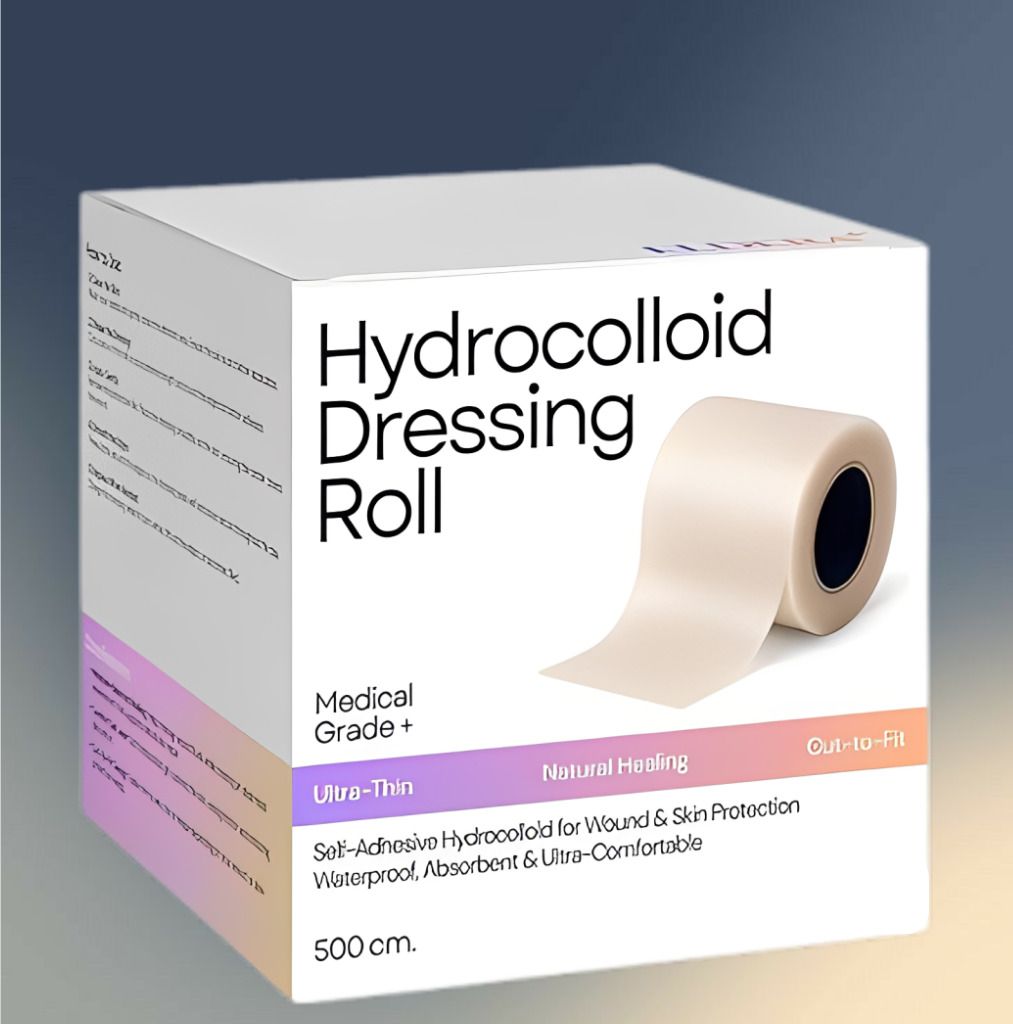 ashaka Cuttable Hydrocolloid Dressing Roll for Blisters and Skin Care Hydrocolloid Medical Dressing-picture-17