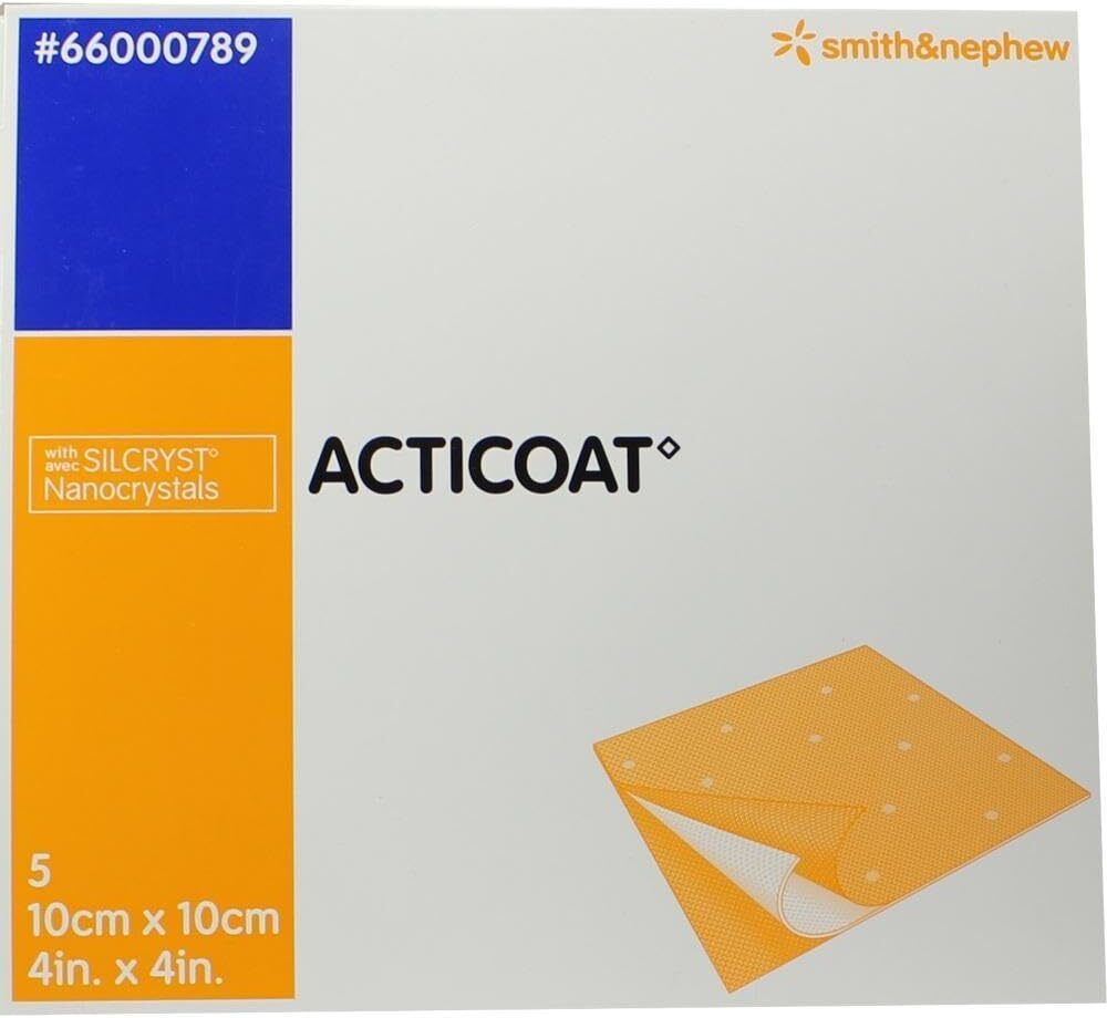 smith&nephew Acticoat 10 x 10 cm Antimicrobial Wound Dressing Interactive dressings Medical Dressing-picture-16