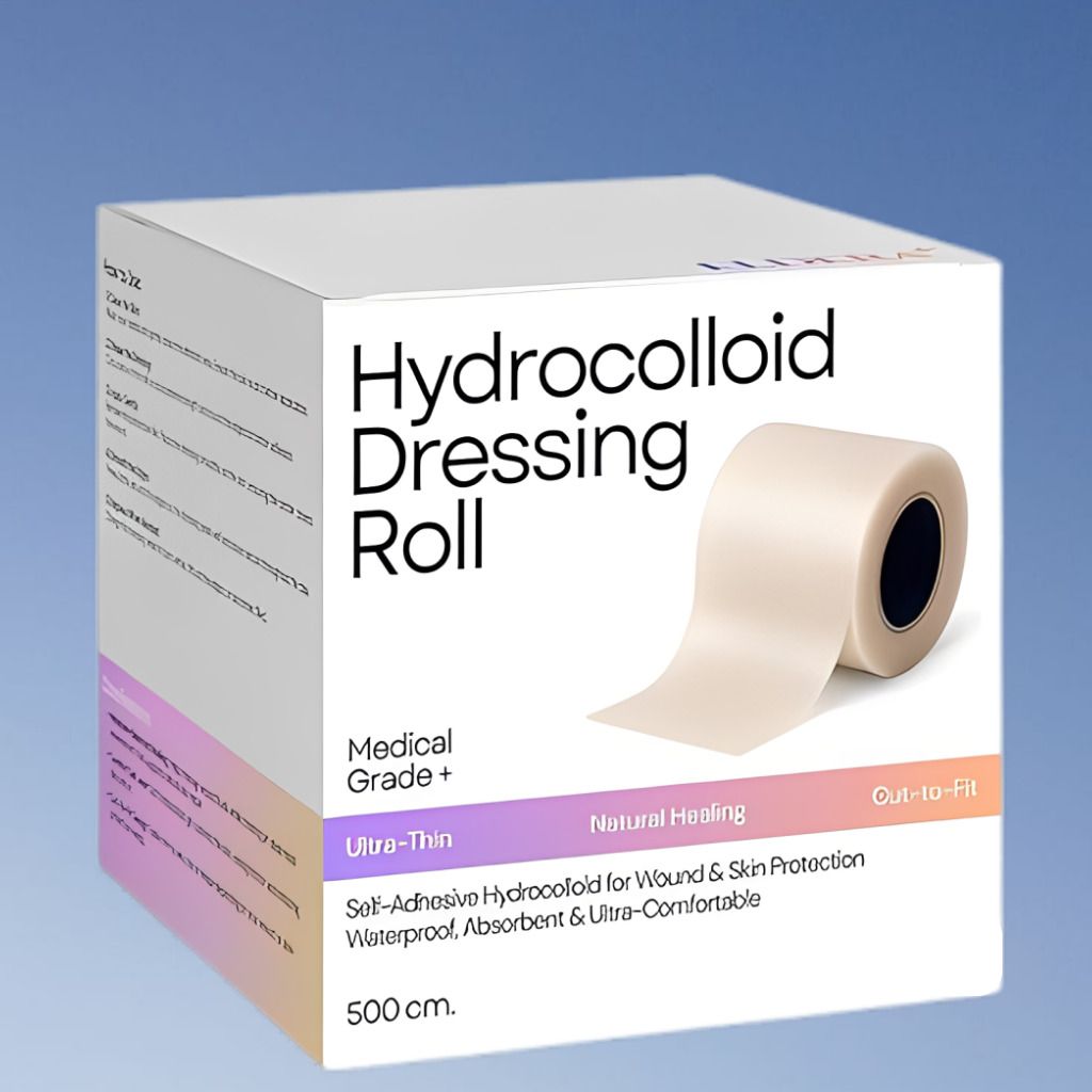 ashaka Hydrocolloid Wound Dressing Roll for Blister Prevention and Care Hydrocolloid Medical Dressing-picture-15