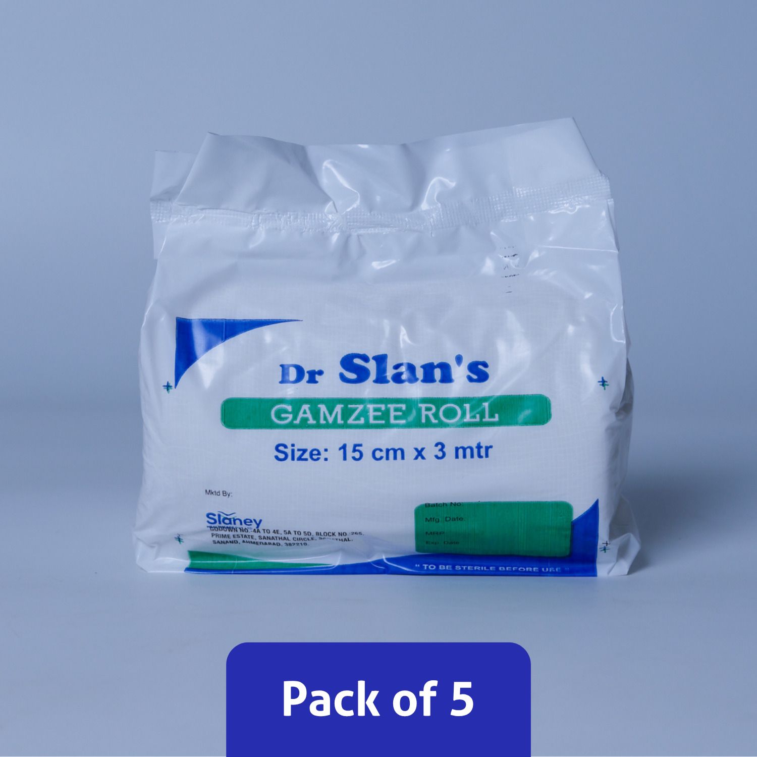 Slaney Gamjee Roll (15Cm X 3Mtr) Gauze Medical Dressing-image-43