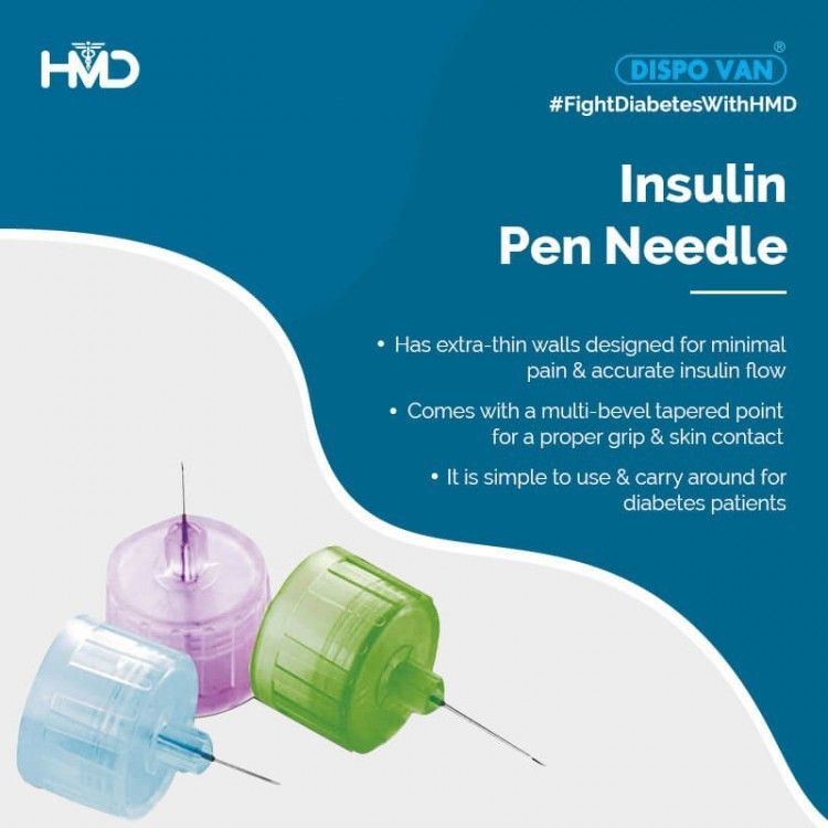 Insulin Pen Needle Universal Fit ( Pack of 5=25 pcs) Medical Needle-image-3