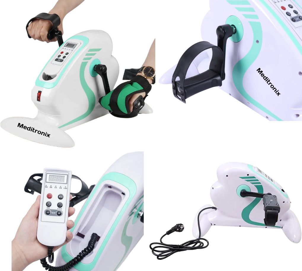 Portable Pedal Exerciser for Legs and Arms Physiotherapy and Rehab Medical Reacher & Grabber-image-33