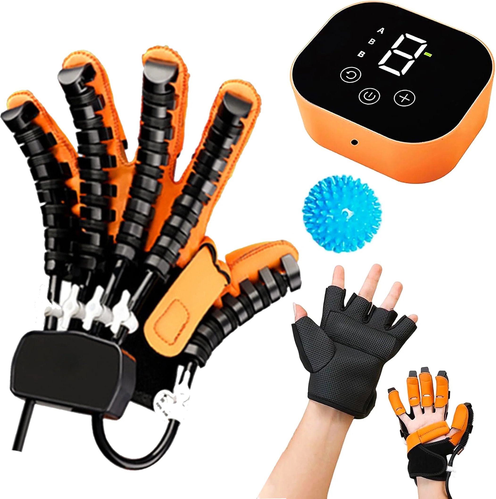 Robotic Rehabilitation Hand Glove for Paralysis Patients Model C5, right M Medical Reacher & Grabber-image-15