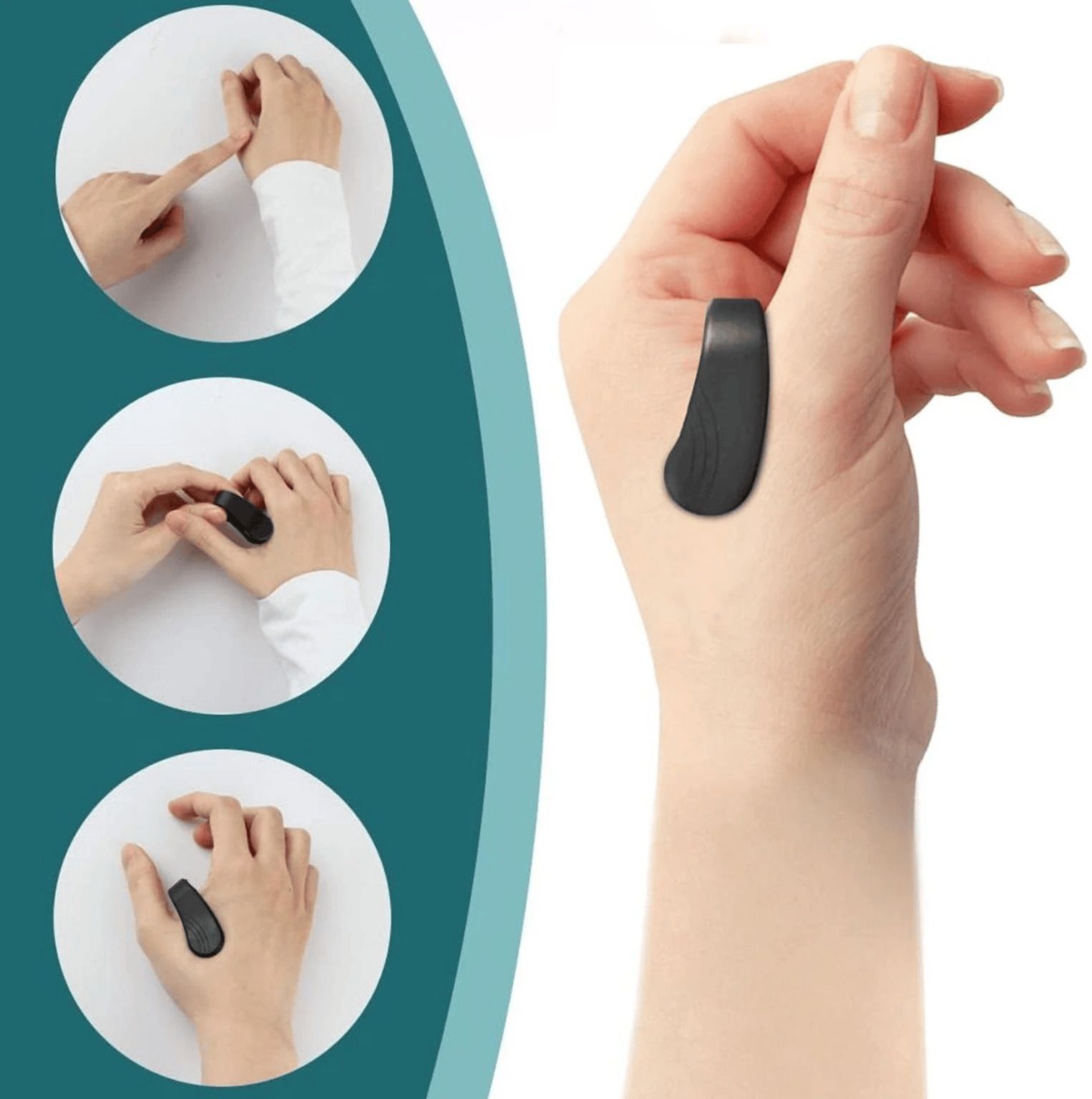 VEDA CARTEL LI4 Acupressure Finger Clip for Hand Pressure Point | Pack of 1 | Medical Reacher & Grabber-image-31