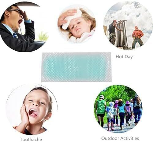 10 Pcs Fever Patch Cooling Gel Pad Cool Patches Medical Reacher & Grabber Medical Reacher & Grabber-image-31