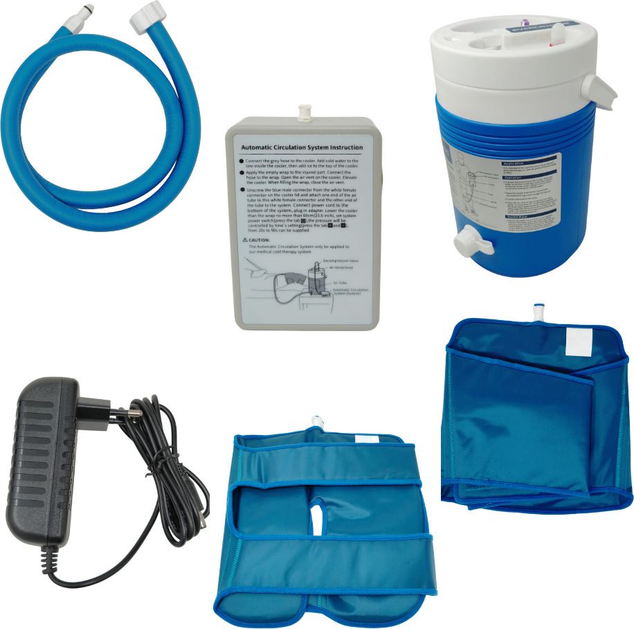 Advanced Cryo Cold Therapy Device for Muscle Strain with 1 Knee, 1 Back Cuff Medical Reacher & Grabber-image-26