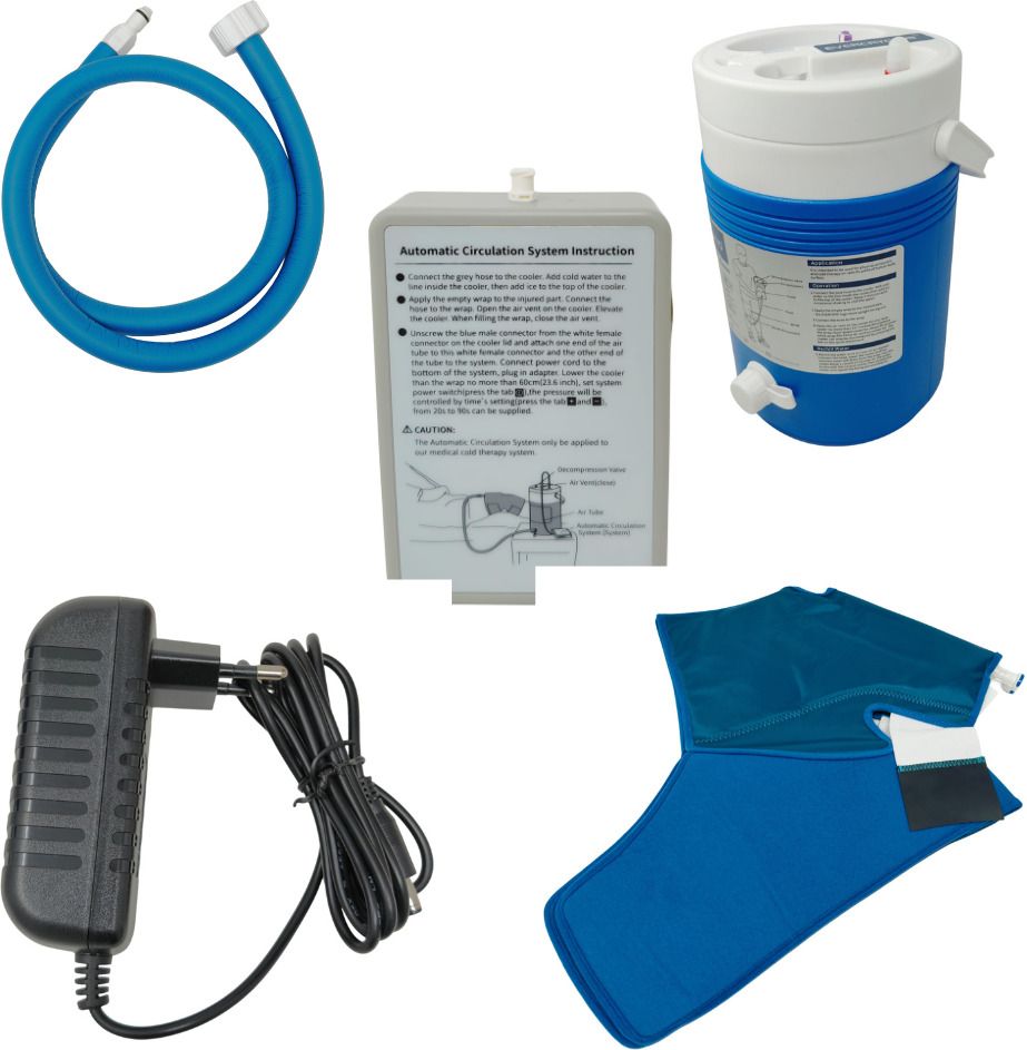 Compact Cryo Cold Therapy Device for Athelets 1 Back Attachment Medical Reacher & Grabber-image-26
