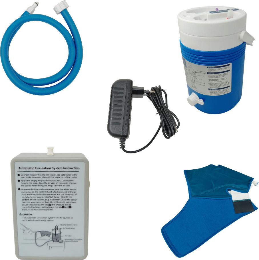 Advanced Cryo Cold Therapy Unit for Pain Relief with 1 Shoulder Cuff Medical Reacher & Grabber-image-33