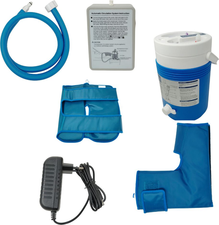 biotronix Cryo Therapy System for Rehabilitation with 1 Knee, 1 Ankle Attachments Medical Reacher & Grabber-picture-11