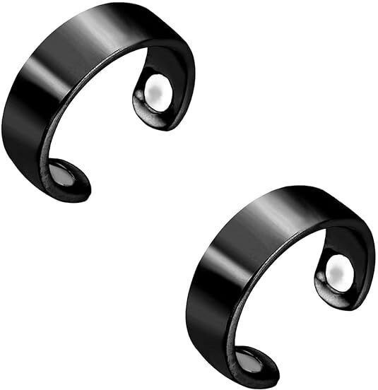 Shreeyogi Blood Sugar Control Ring Adjustable Magnetic Therapy Ring Pain Relief Massager Bp Monitor Adapter