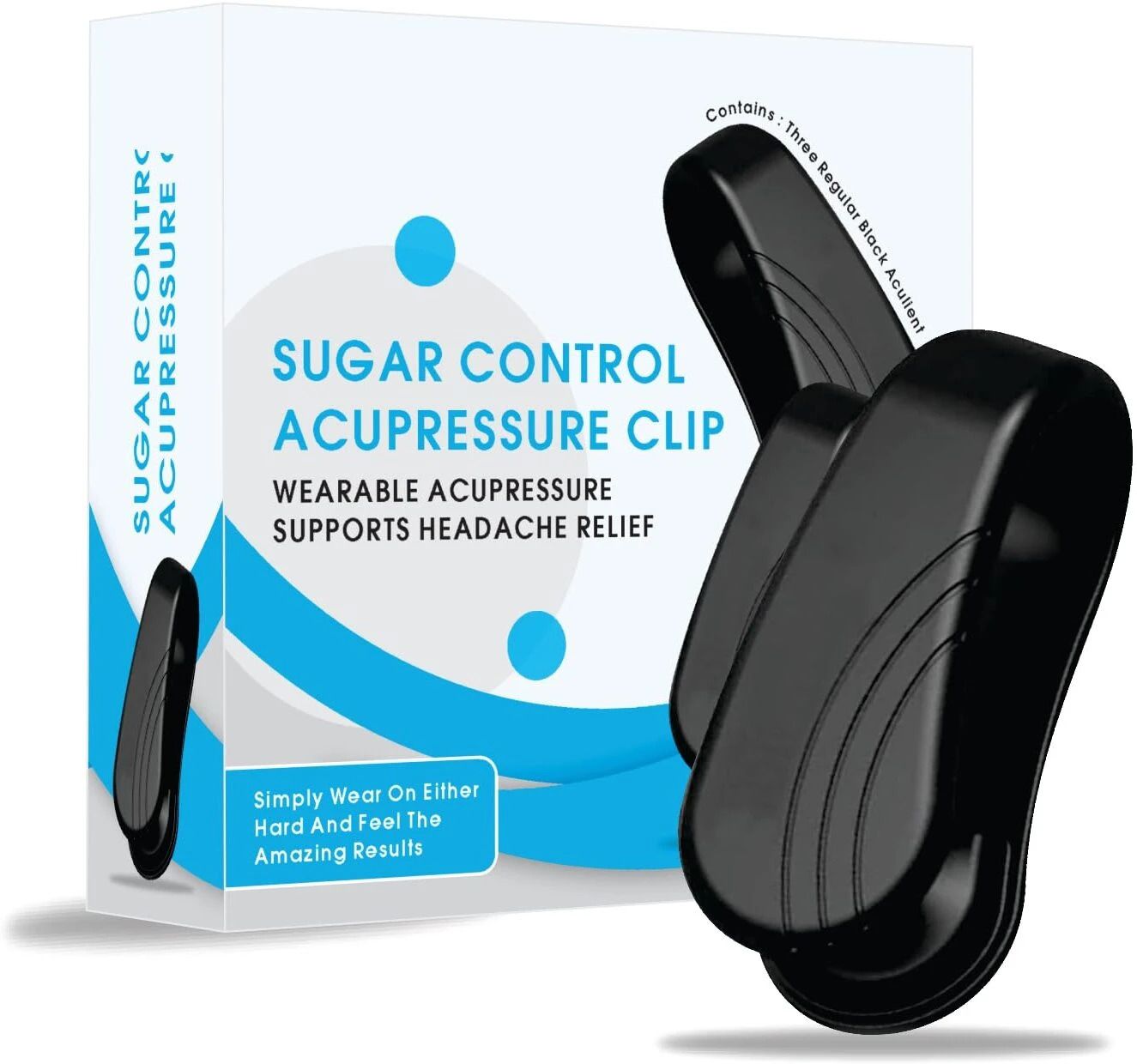 Sugar Control LI4 Acupressure Point Clip Supporting Acupressure Relaxation 1PCS Medical Reacher & Grabber-image-36