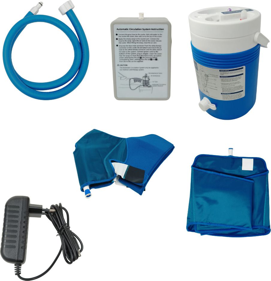 biotronix Cryo Cold Therapy System for Muscle Recovery with 1 Back & 1 Shoulder Cuff Medical Reacher & Grabber-picture-18