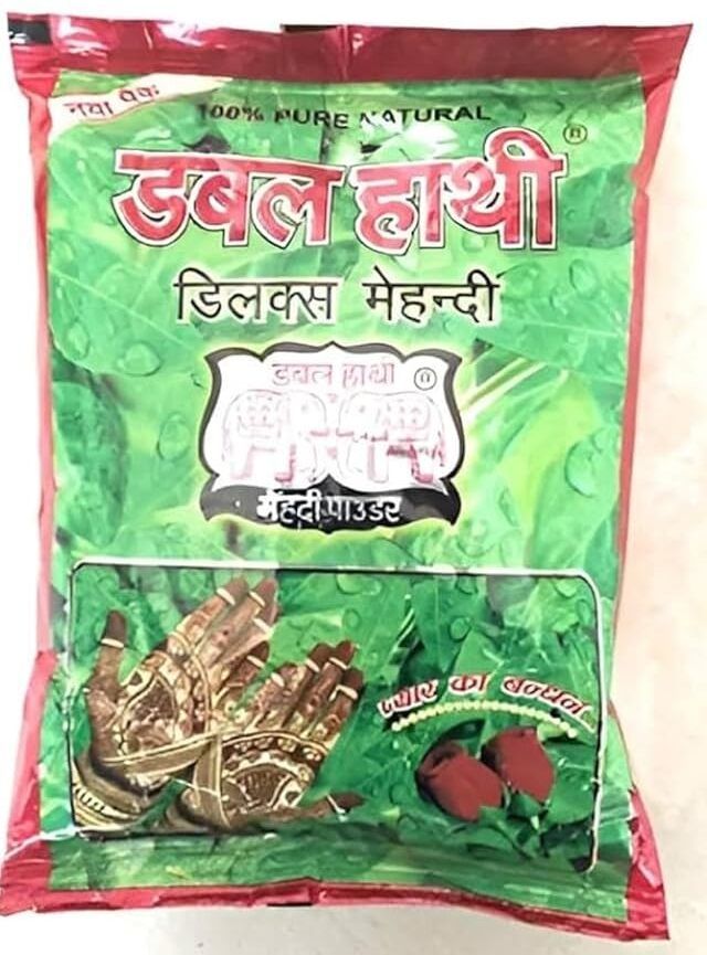 DOUBLEHATHI500GM Natural Mehendi-image-1