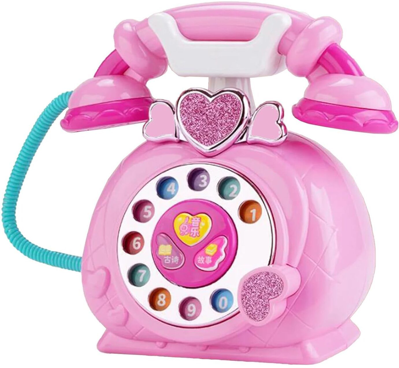 arniyavala Classic Old Style Musical Landline Telephone With Story & Poetry Sound For Kids-picture-11