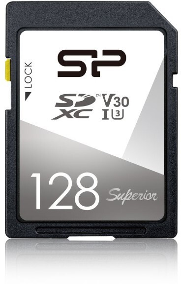 Silicon Power SP128GBSDXCV3V10 Superior 128 GB SDXC UHS-I Card Class 10 100 MB/s Memory Card Compatible with Camera image 1