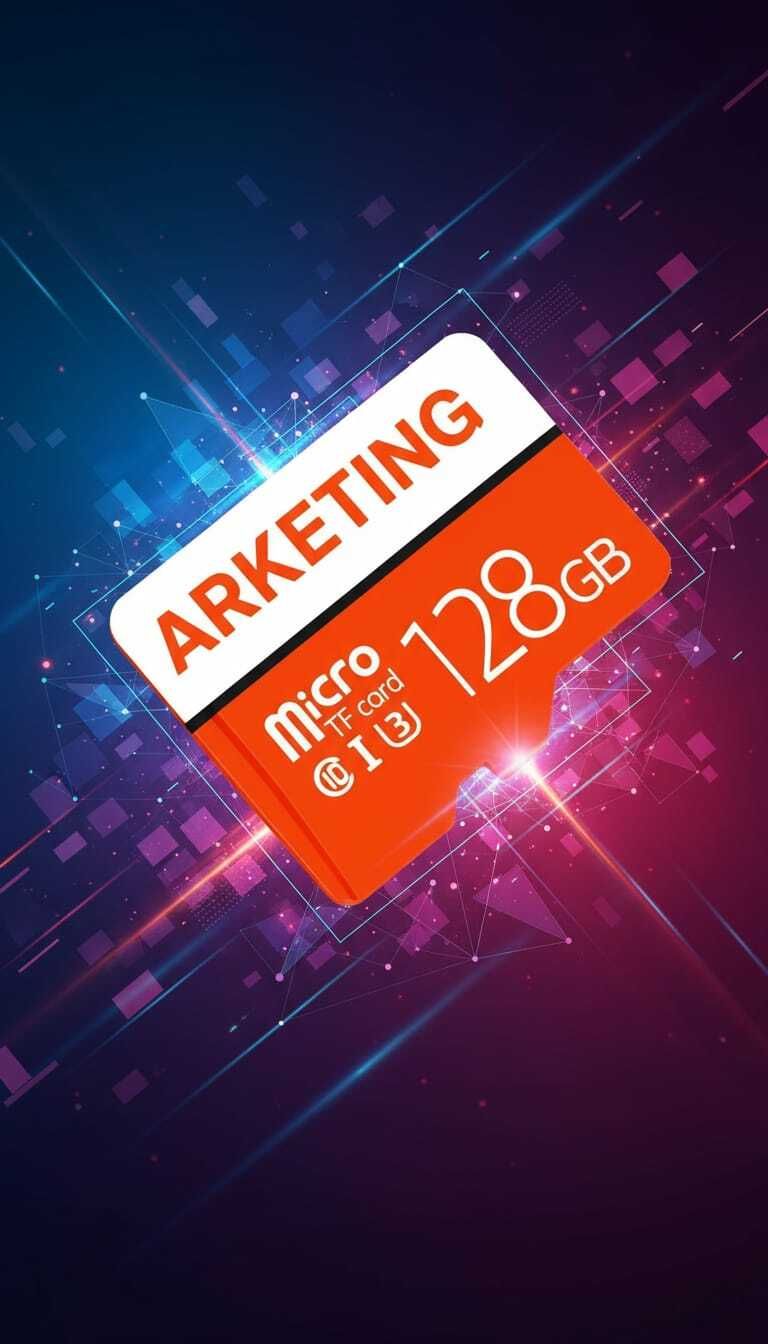 ARKETING W5/128 5W/128 128 GB Class 3 Class 10 120 MB/s Memory Card Compatible with Mobile