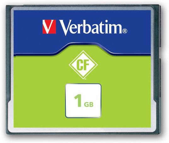 Verbatim 1 GB Compact Flash 6.5 MB/sMemory Card-image-1