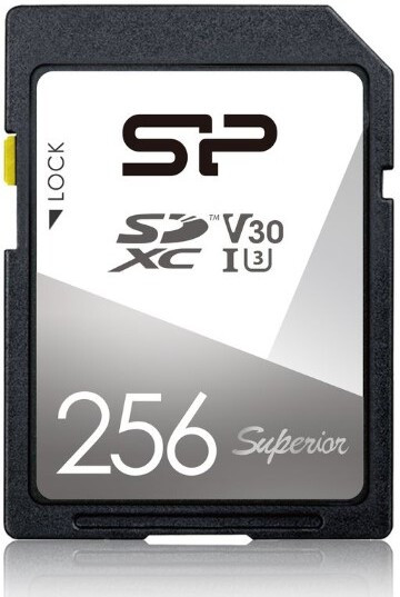 Silicon Power SP256GBSDXCV3V10 Superior 256 GB SDXC UHS-I Card Class 10 100 MB/s Memory Card Compatible with Camera image 1