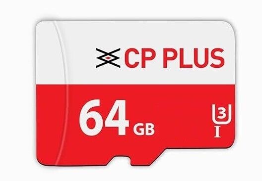 CP PLUS CP-NM64 64 GB MicroSD Card Class 10 70 MB/sMemory Card Compatible with Camera, Mobile, Tablet