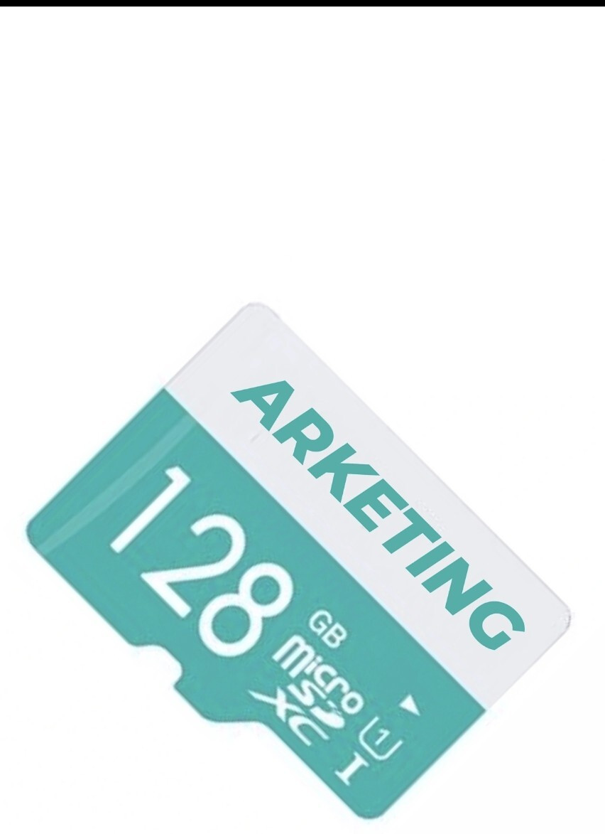 ARKETING 138Sa 1 memory card 128 GB MicroSD Card Class 10 130 MB/s Memory Card Compatible with Camera, Computer, Gaming Console, Mobile, Tablet image 1