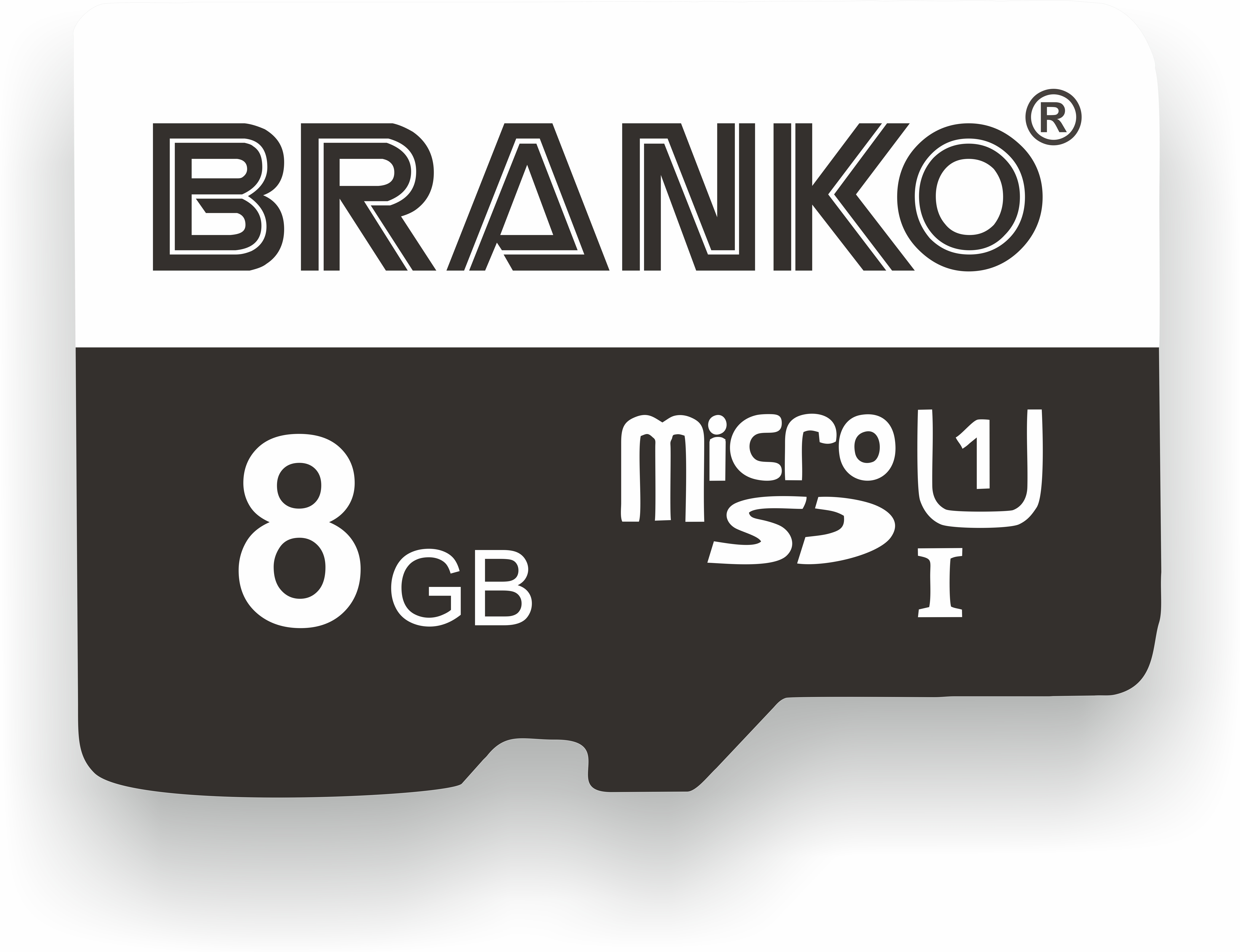 Branko MICRO SD CARD C10_8GB Micro SD Card 8 GB MicroSD Card Class 10 100 MB/s Memory Card Compatible with Camera, Computer, Mobile image 1