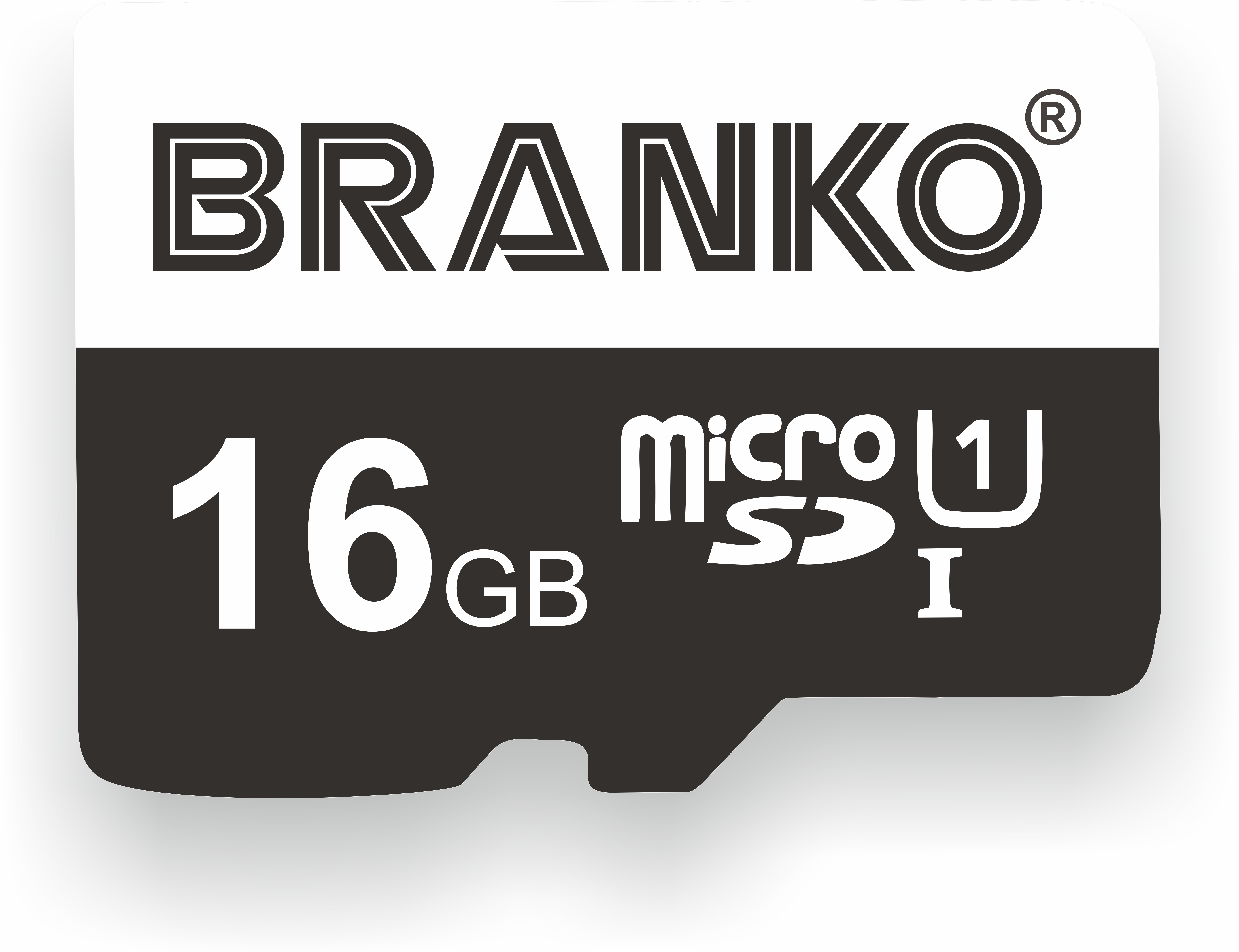 Branko SD-Card-C10-16gb Micro SD Card 16 GB MicroSD Card Class 10 90 MB/s Memory Card Compatible with Computer, Camera, Mobile image 1