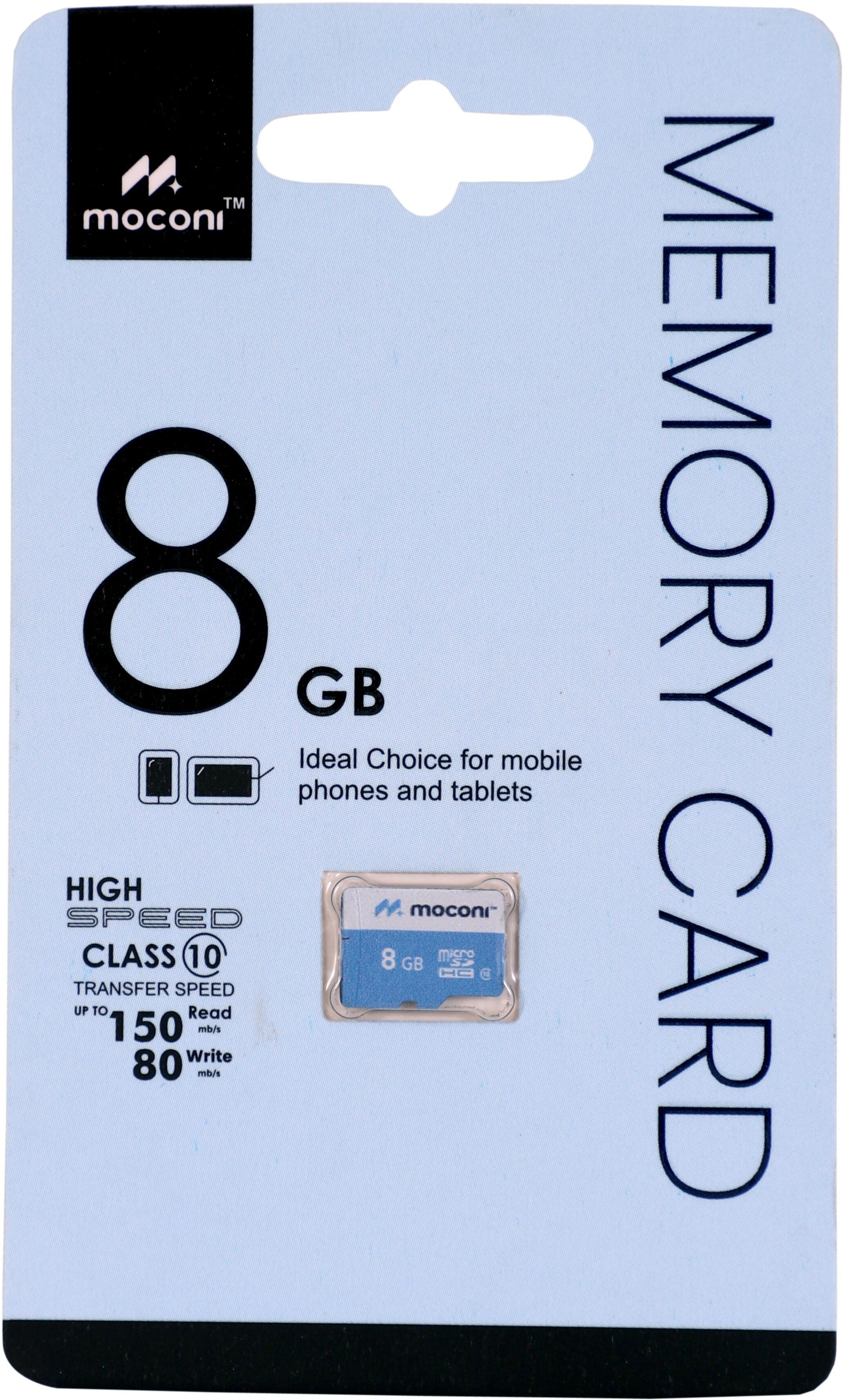 MOCONI 8GB Pendrive MC1001 8 GB MicroSD Card Class 10 20 MB/s Memory Card Compatible with Camera, Computer, Mobile, Tablet-image-3